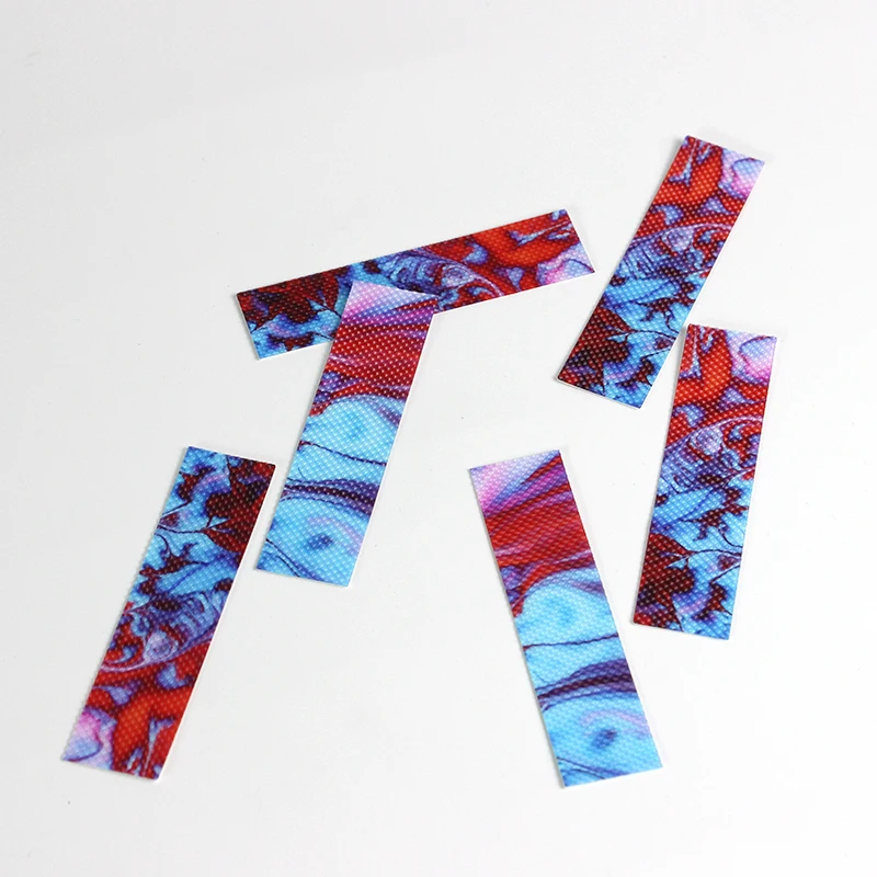 Decompress Fish Skin Calm Stickers Textured Strips Waterproof Sensing Sensory Strip Anti Stress Stickers