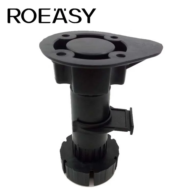 Roeasy Adjustable Legs Kitchen Legs Furniture Feet Furniture Foot FC-711 Cabinet Adjusting Foot for Table Plastic Modern