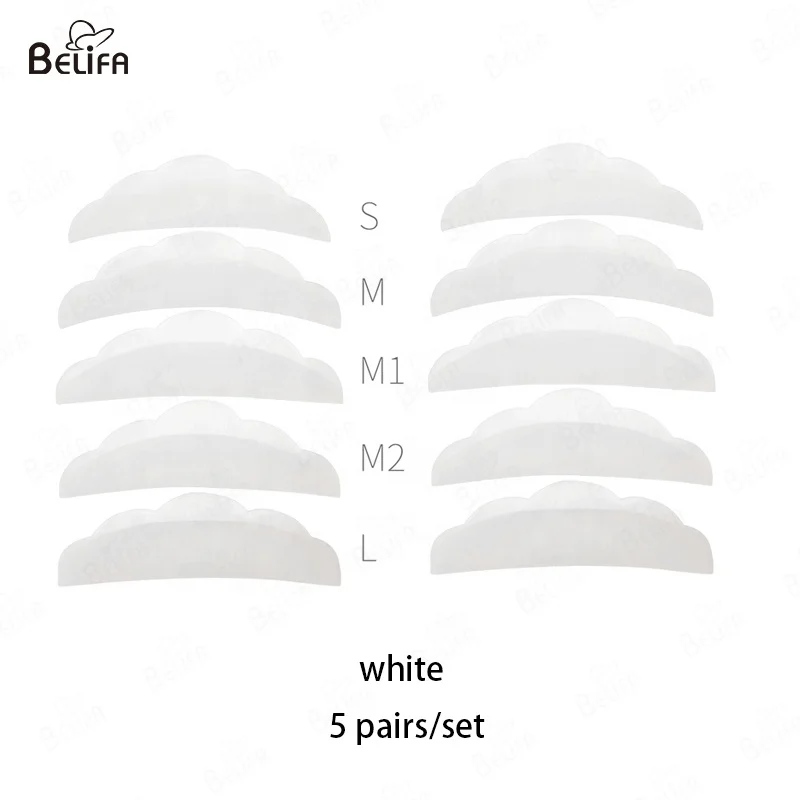 wholesale eyelash curling extensions kit curl lashlift accessories tools lash lift shields with lines silicone ribbon pad