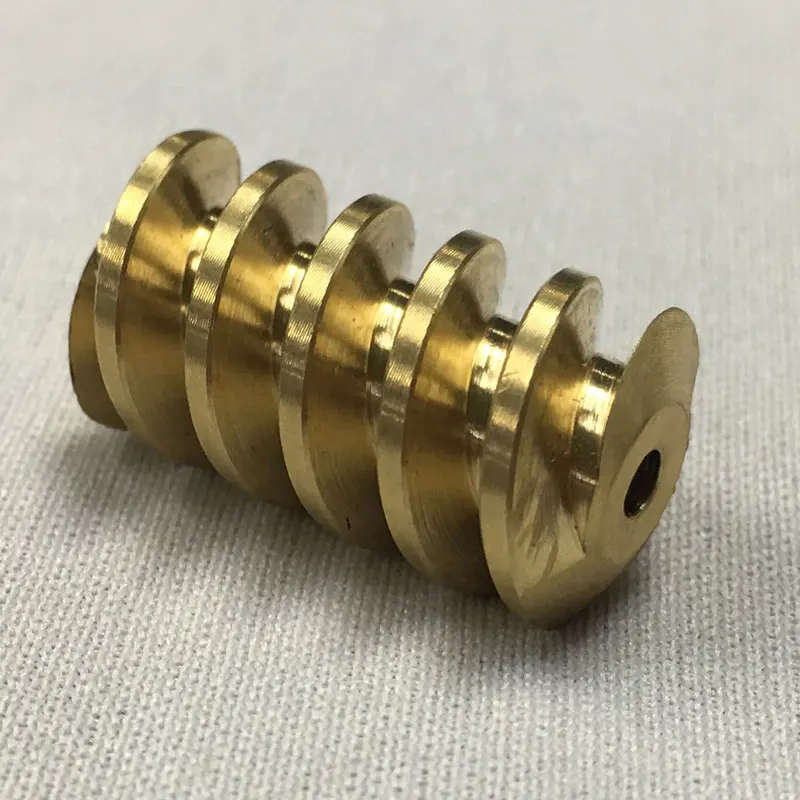 Высокая точность латунь шестерни металла червь шестерни