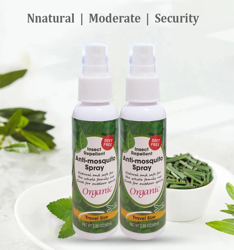 
Deet-Free 100% Relieve Itching and Anti Mosquito All Natural Bug Spray Baby Care Oil 