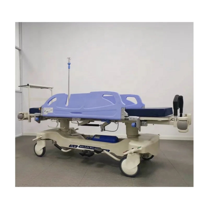 Многофункциональная портативная гидравлическая перевалочная кровать ручная Больничная тележка для переноса пациентов носилки экстренной транспортировки