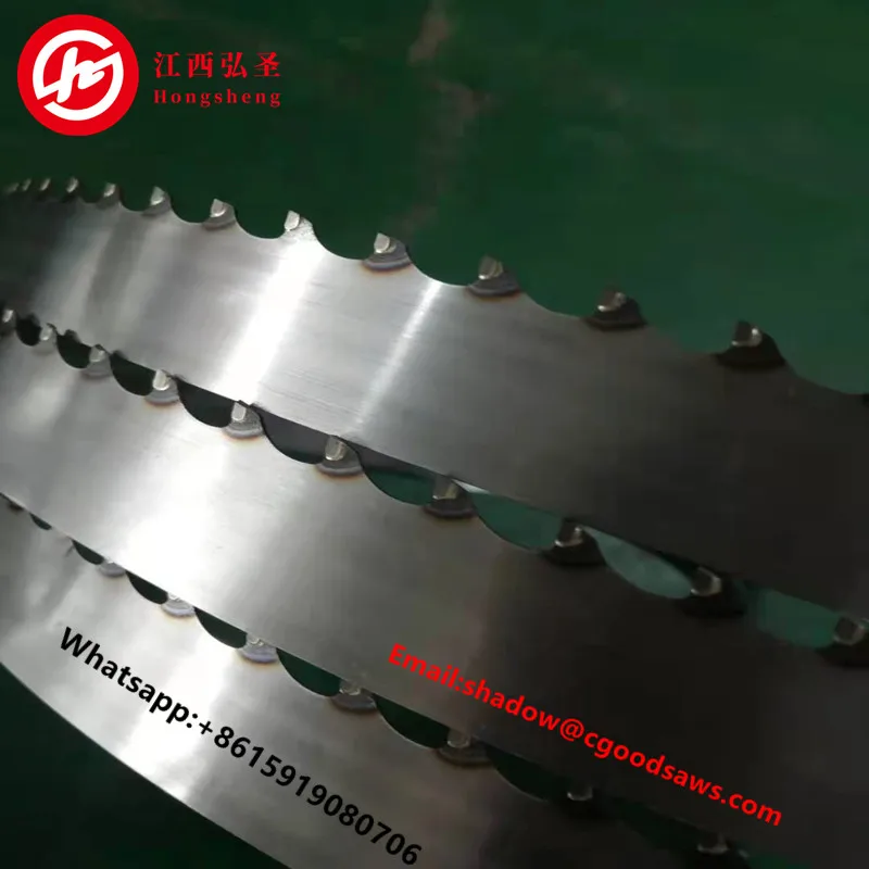 Factory Band Saw Blade Welding Machine Wood Cutting Tungsten Carbide Tipped Hacksaw Blade For Wood Sawmill Bandsaws
