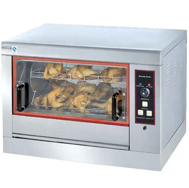 Chicken rotary oven 1-3 pans electric/gas oven combi electric heating oven rotary for chicken