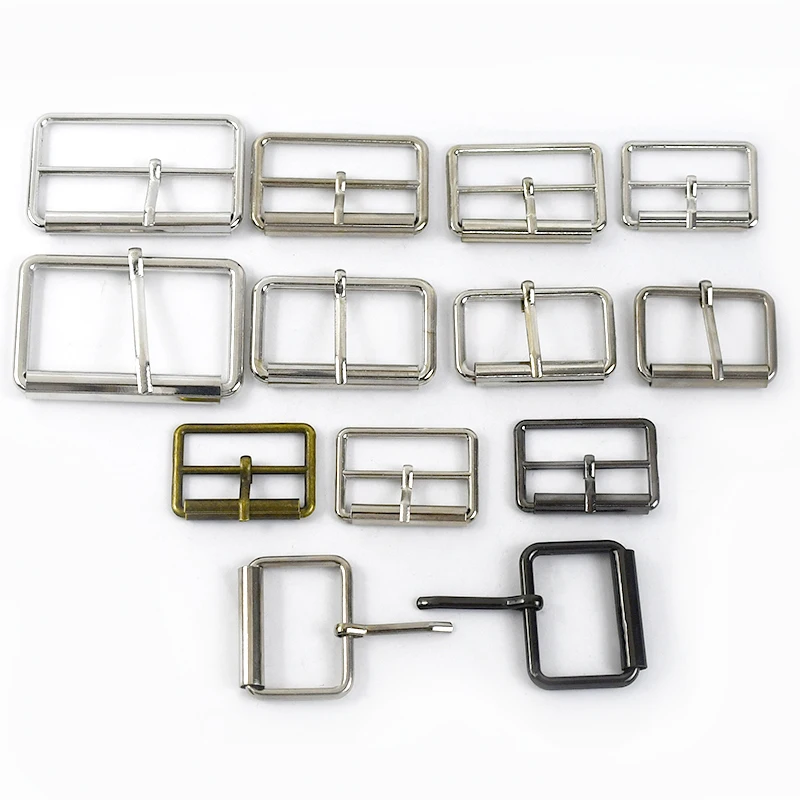 Deepeel YK302 25-50mm DIY Bag Hardware Accessories Tri-Glide Buckle Bag Strap Leather Belt Adjustable Pin Buckles