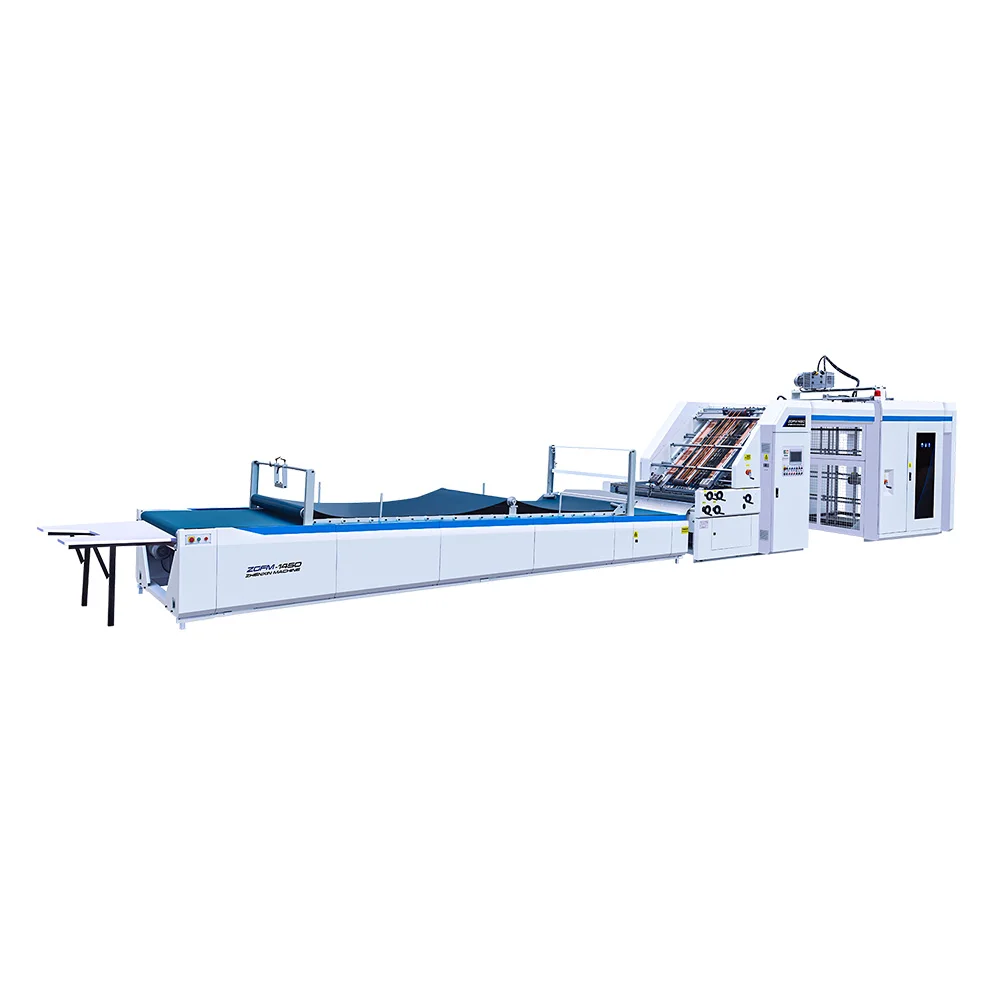 Automatic Intelligent Litho Auto Corrugated Cardboard Lamination Sheet To Sheet Flute Laminating Machine