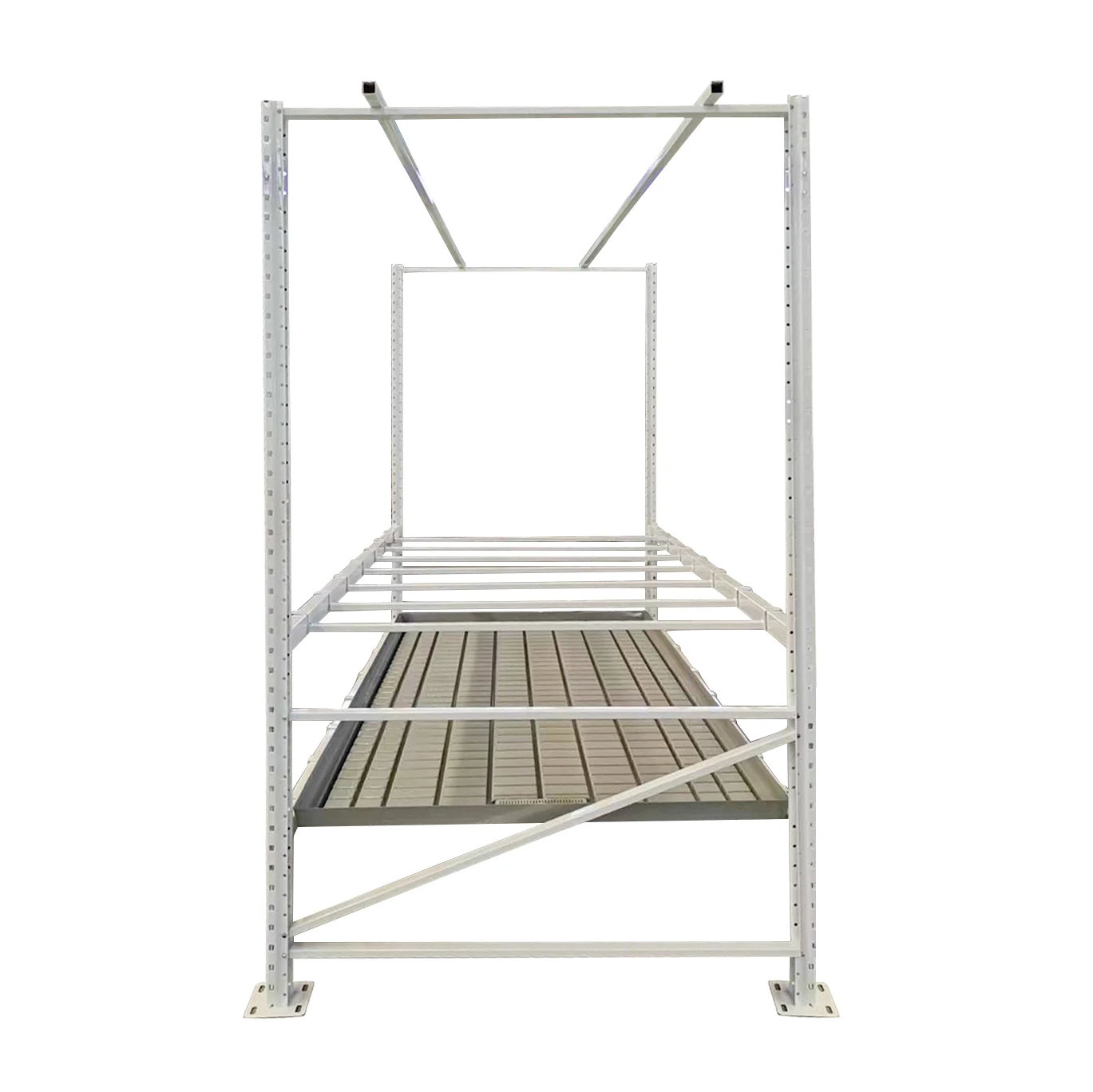 Multil Layer Agriculture Planting Seedbed Flood and Drain High Quality Movable Greenhouse Ebb and Flow Rolling Bench Vertical Gr