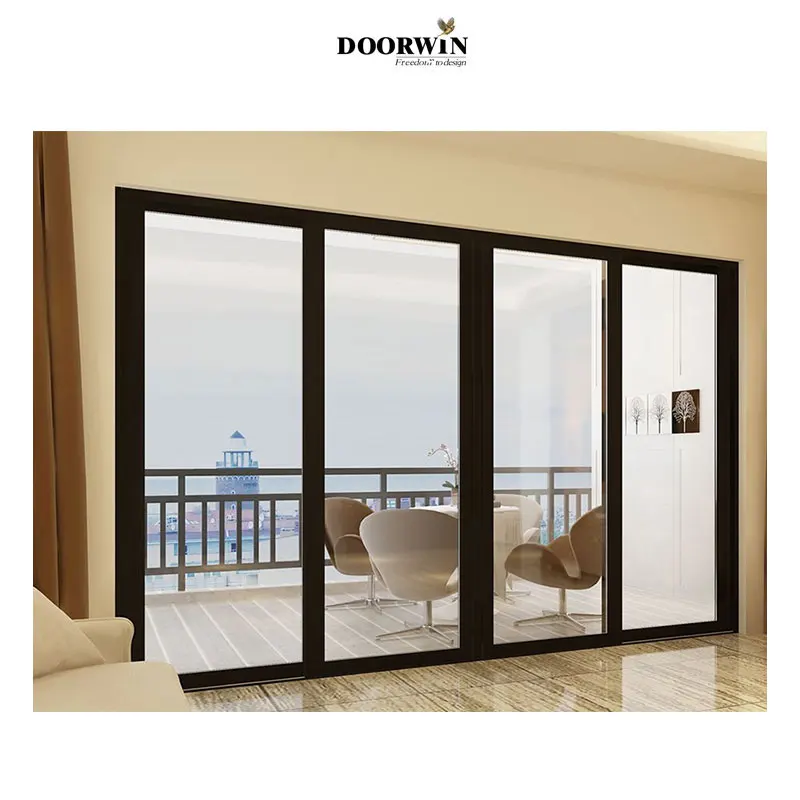 Best Seller in America Warehouse Aluminum Rail Aluminum Profile Lift Sliding Door Patio Doors Sliding Glass