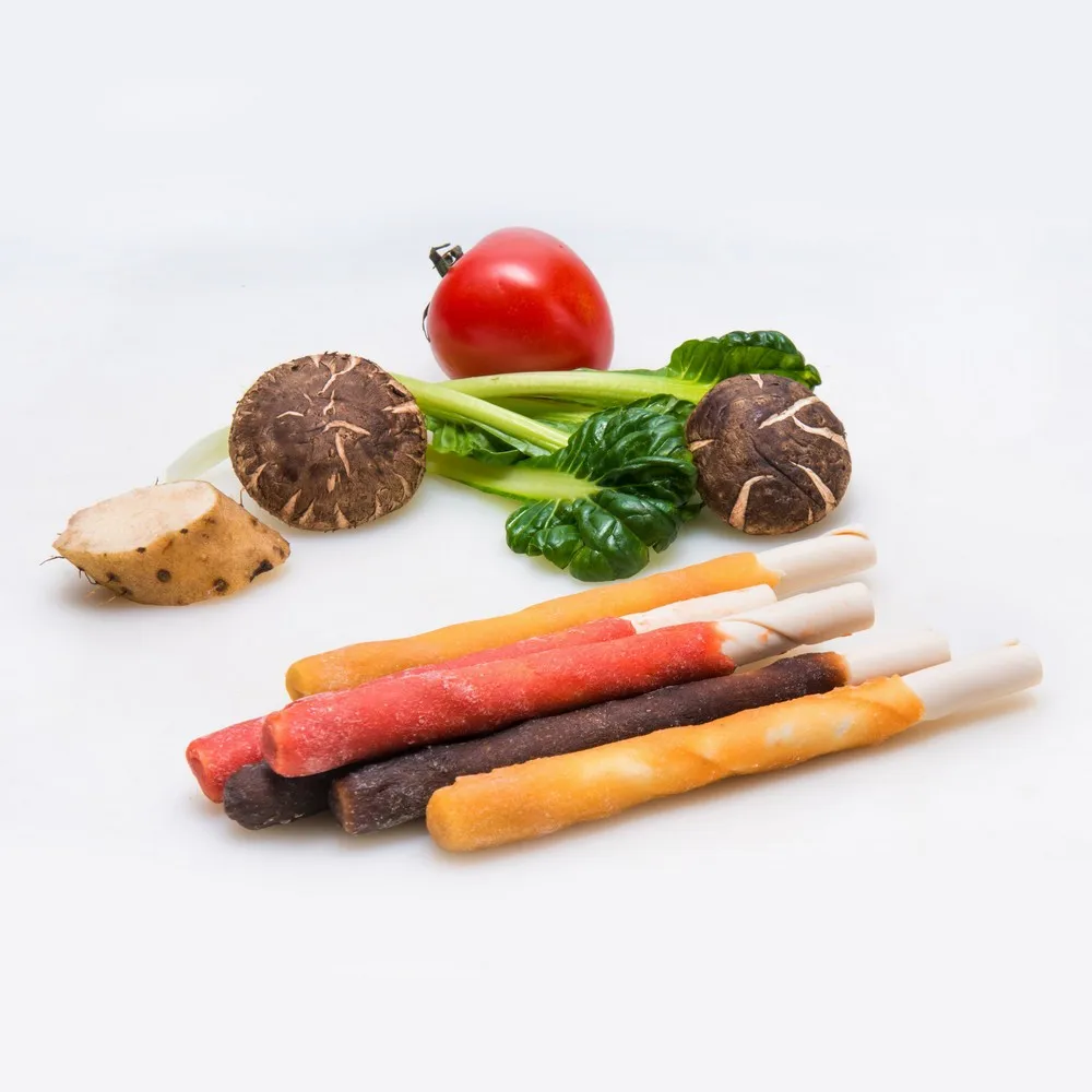 natural Pet Food Bulk Mixed Flavour Functional Non-Rawhide Dental Care Dog Chew dental treats for training