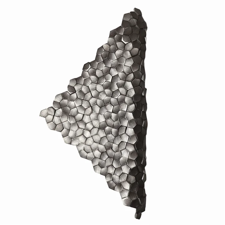 Source ManufacturerPrice Matt Grey Living Room 3d Luxury Gold Metal Mosaic Tile Tiles