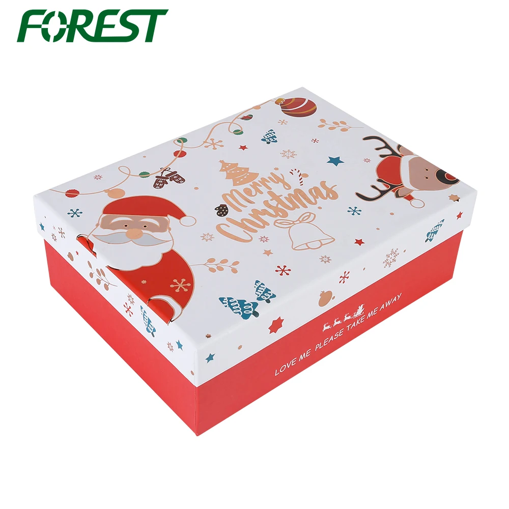 Custom printed shoe packaging corrugated cardboard paper gift box with logo