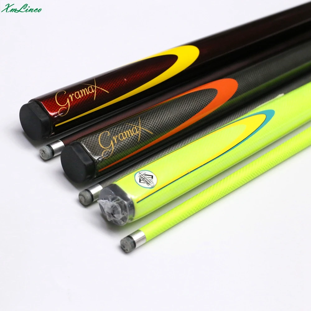 Xmlinco hotsale graphite billiard cue stick snooker pool cue