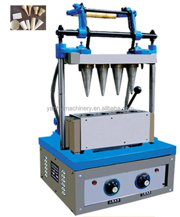 fish ice cream cone maker equipment waffle cones for ice cream paper cone making machine