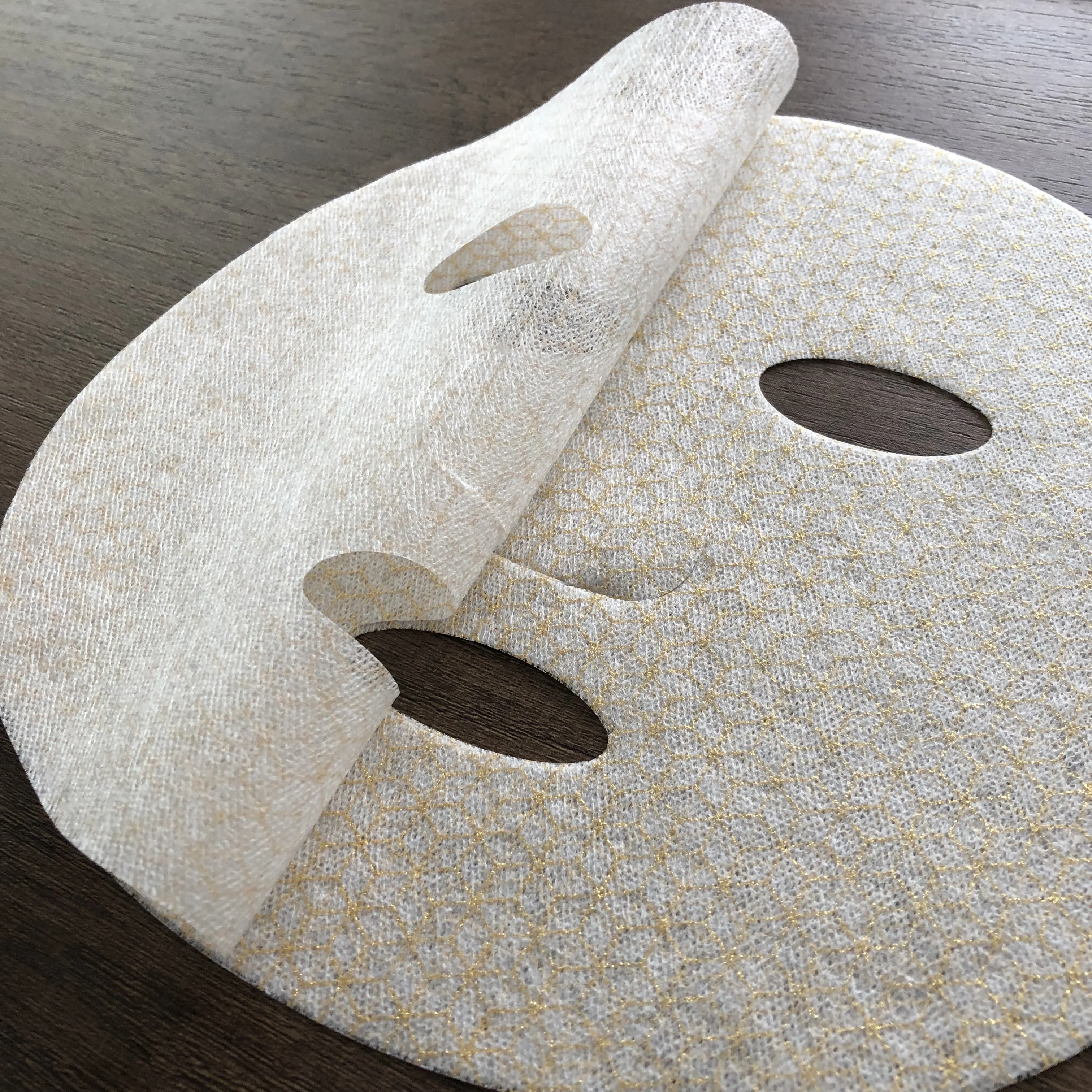 Creative design mask ODM OEM custom service freeze-dried mask cloth gold mask cloth