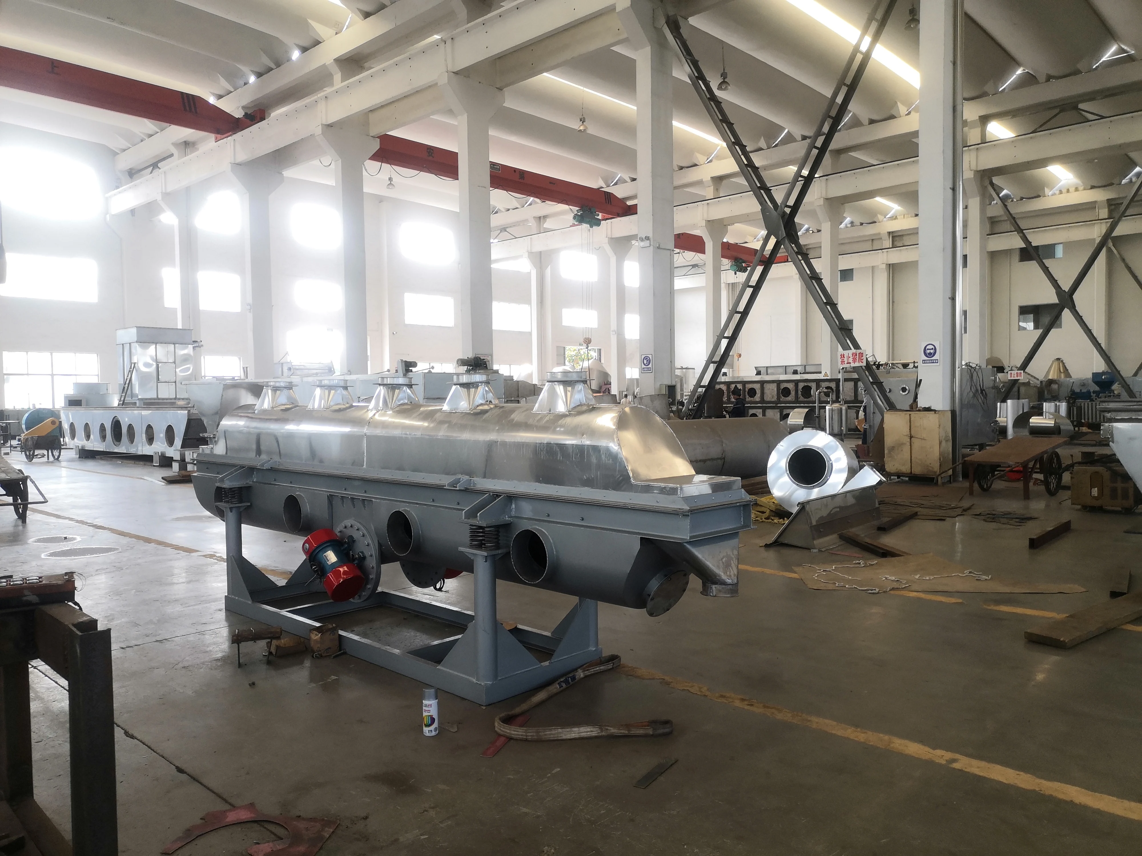 Chinese Factory Plastics Processing Salt Fluid Bed Dryer With Good After-sale Service