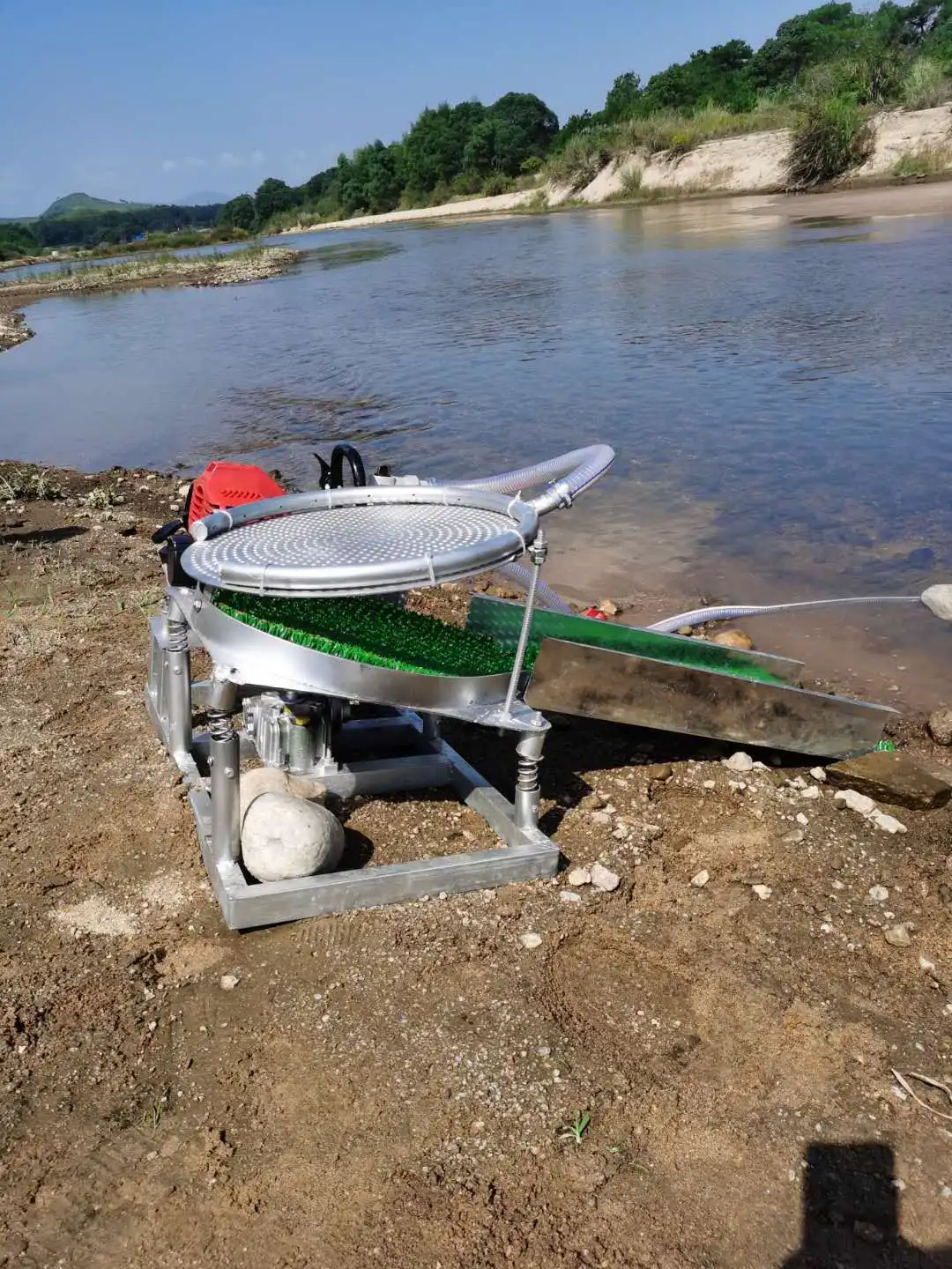 River Sand Washing Plant Diesel Engine Gasoline Outdoor Automatic Small Gold Mining Machine