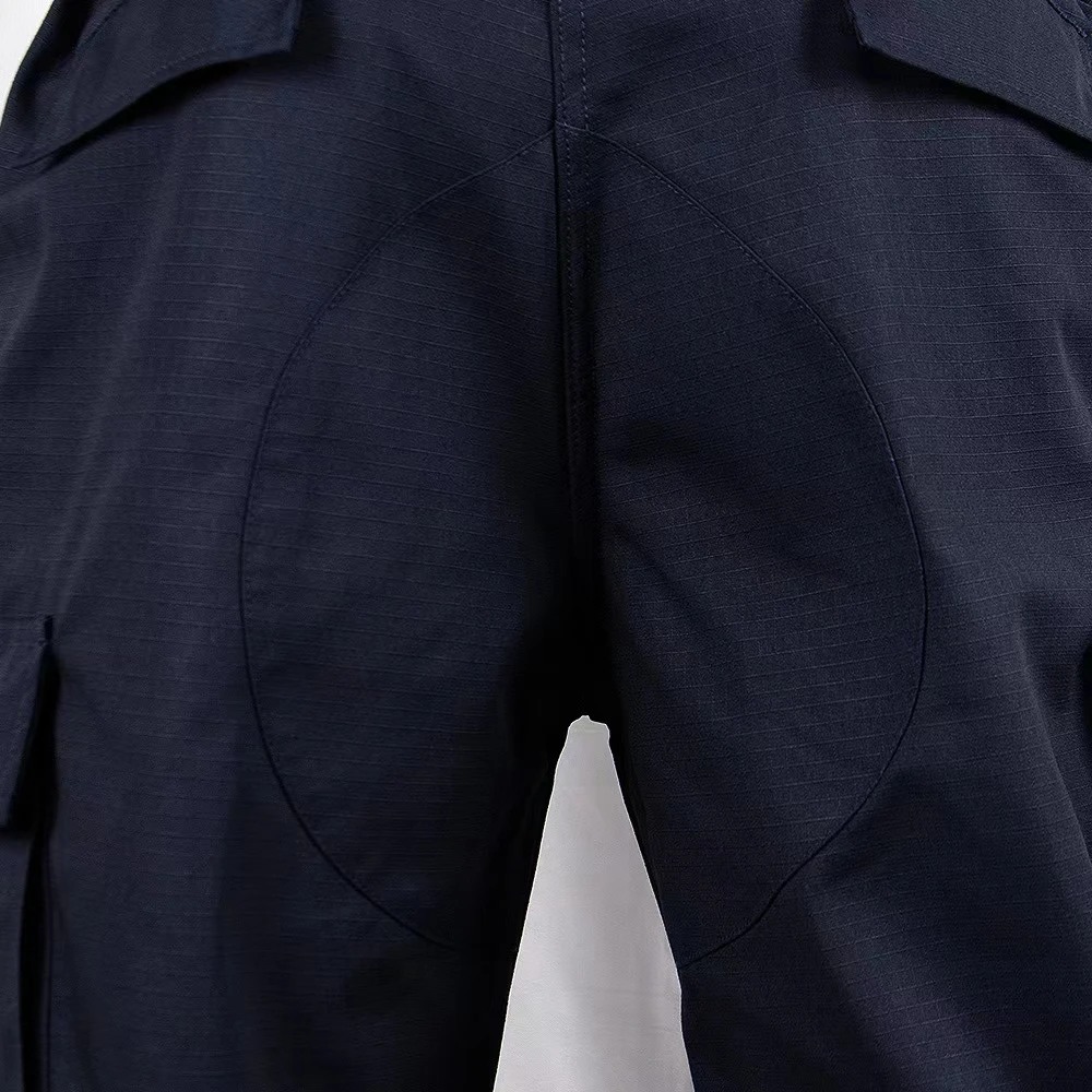 Hot selling uniform for security, ready to ship! acu style black python royal security guard uniform black