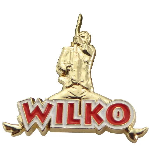 China custom USA famous figure style  trump soft enamel lapel pin badge with custom backing card