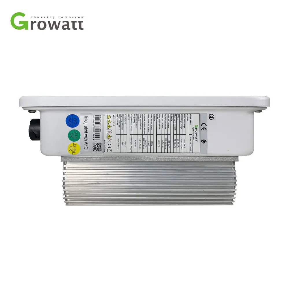 Growatt MIC 2500TL-X panel on grid hybrid and off grid solar inverter