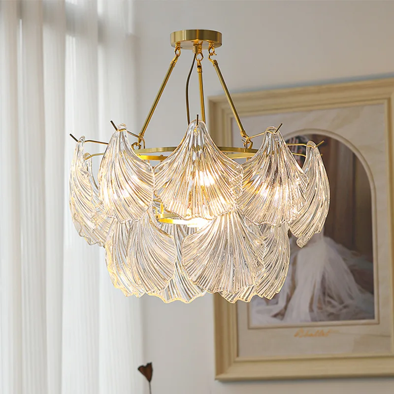 Dropshipping Round Large LED Chandelier for Indoor Lighting Luxury Chandelier Light Fixture