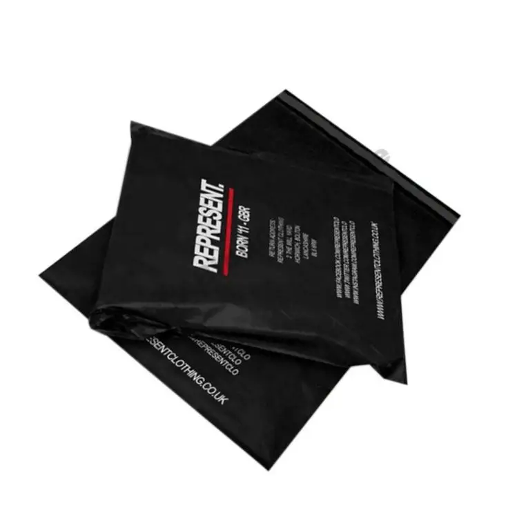 Whole Sale Beautiful Design Customized Luxury Printed Poly Mailer Bag Compostable Matte Mailing Bag Packaging Bag