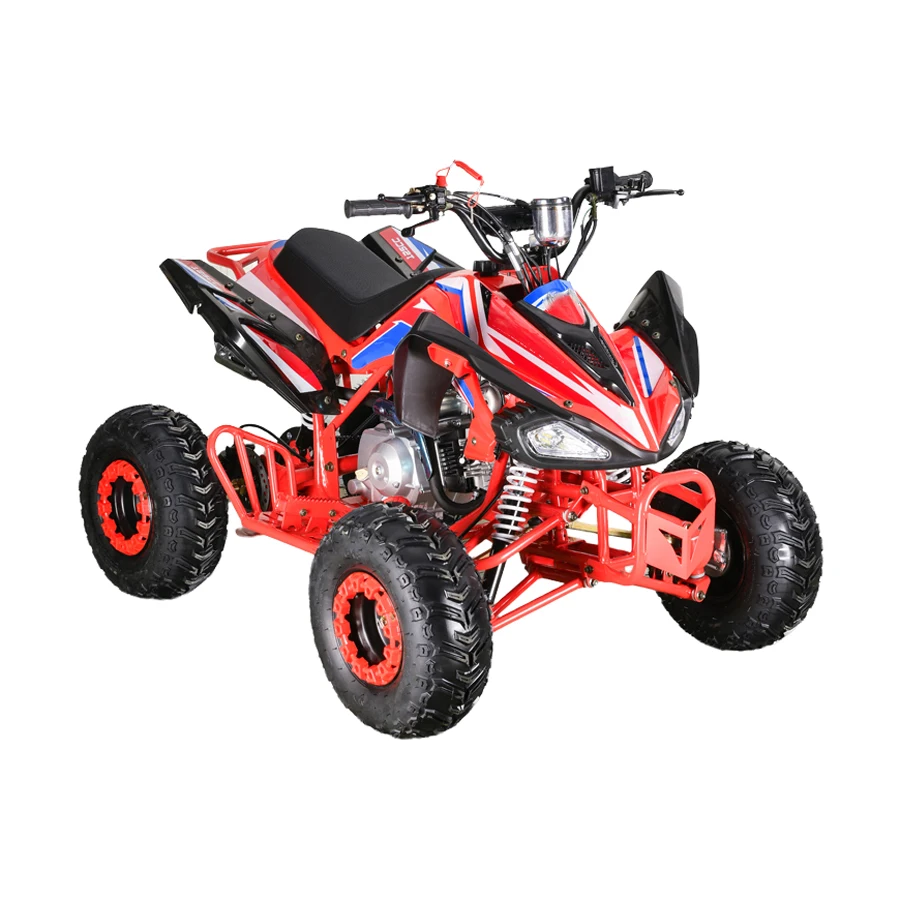 Modern design adult atv 50kmph 125cc 100cc sport metal frame off road tires quad bikes 4 wheeler ATV