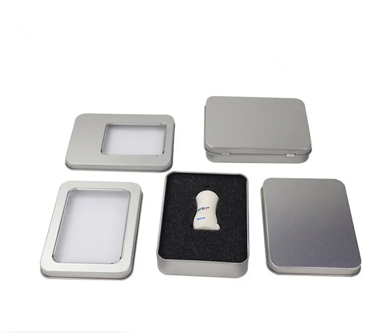 Rectangle Tin Box With PVC Window