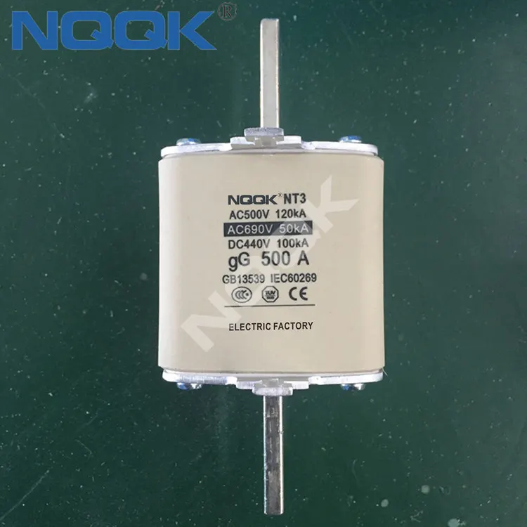 NT3 NH3 630A 600A Китай ce rohs HRC низкого напряжения предохранитель