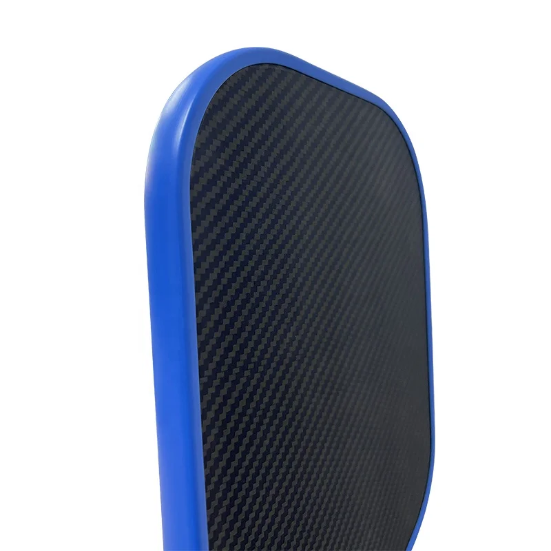 Custom Premium Textured Thermoformed Carbon Fiber Blue Red Black Kevlar Pickleball Paddle