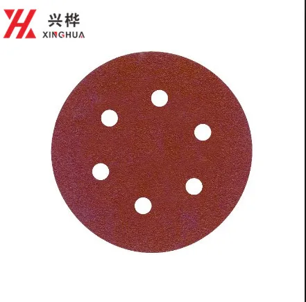 9 in. 80-Grit Drywall Sanding Disc with Hook and Lock Backing /Round sandpaper