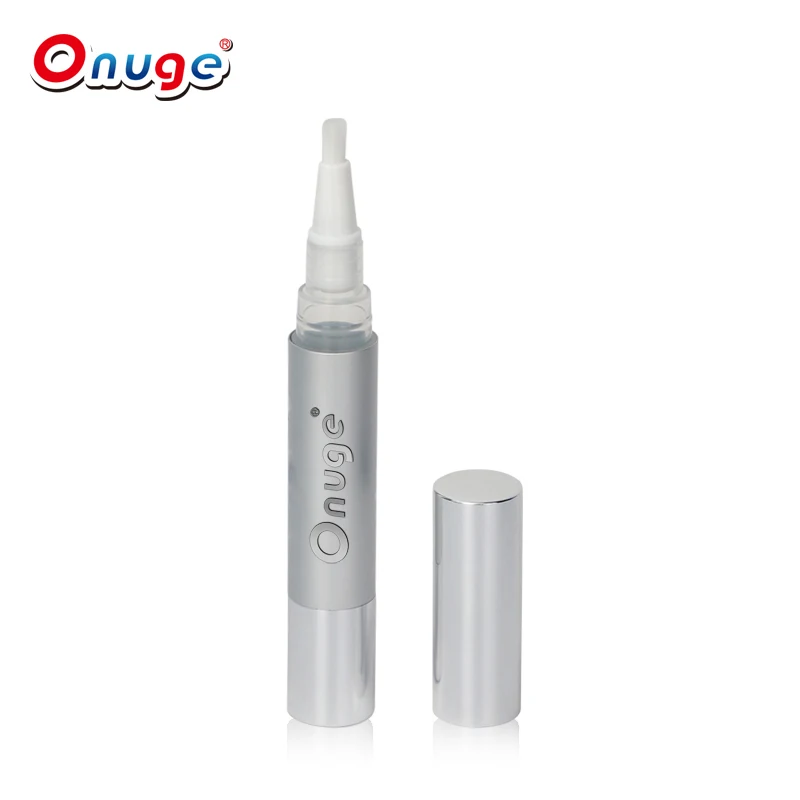 20000 square meters manufacturer of Electroplated matte shell silver pen cosmetic teeth whitening gel pens