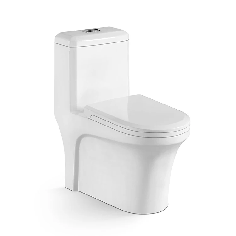 Wholesale cheap elongated china sanitary ware floor ceramic 1 piece toilet bowl s trap bathroom WC commode toilet
