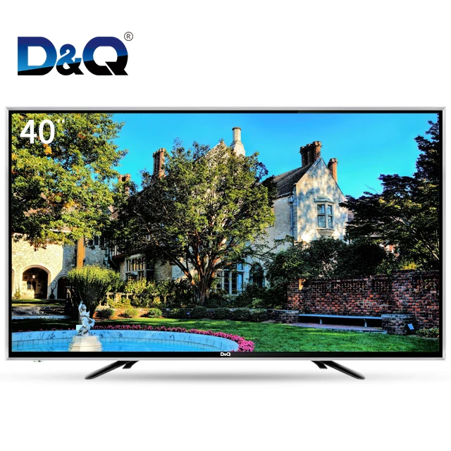 China manufacturer narrow frame HD television 40 inch tv smart with WIFI led tv