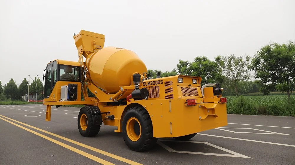 self-loading concrete mixer 3.5m3 SLM3500S within Concrete Mixer Truck and Concrete Machinery