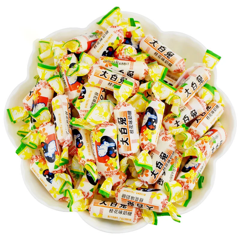 White Rabbit Original Milk Candy Fruity Flavored Bulk Wedding Gift Box New Year Snack Genuine Shanghai Guanshengyuan