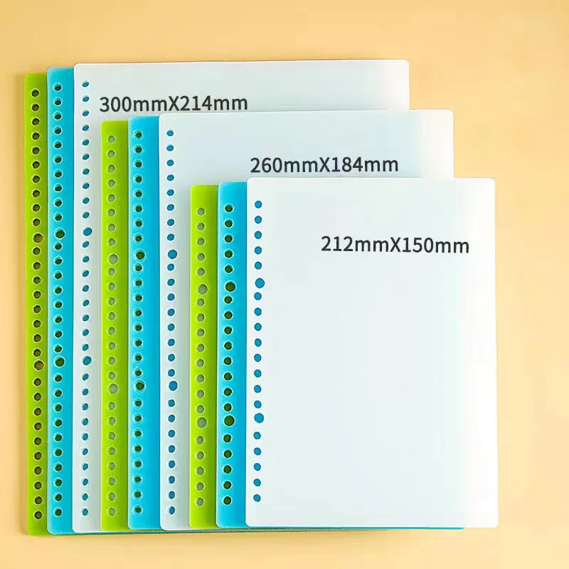 Wholesale B5 A5 Plastic Ring Binder from China PP Cover Praxis Subject School Composition Book Office & School Supplies