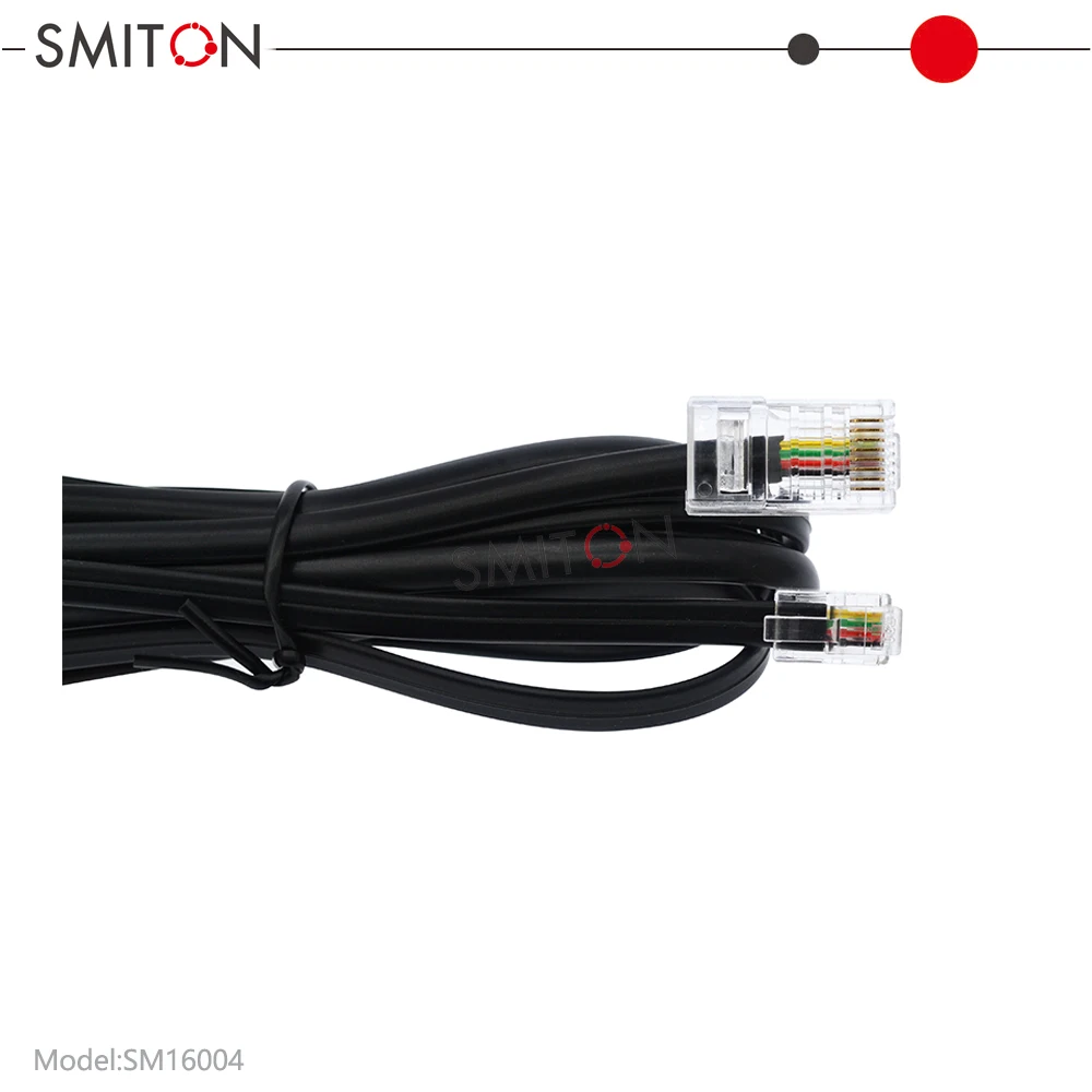 4P4C - 8P4C Modular Telephone Extension Cord