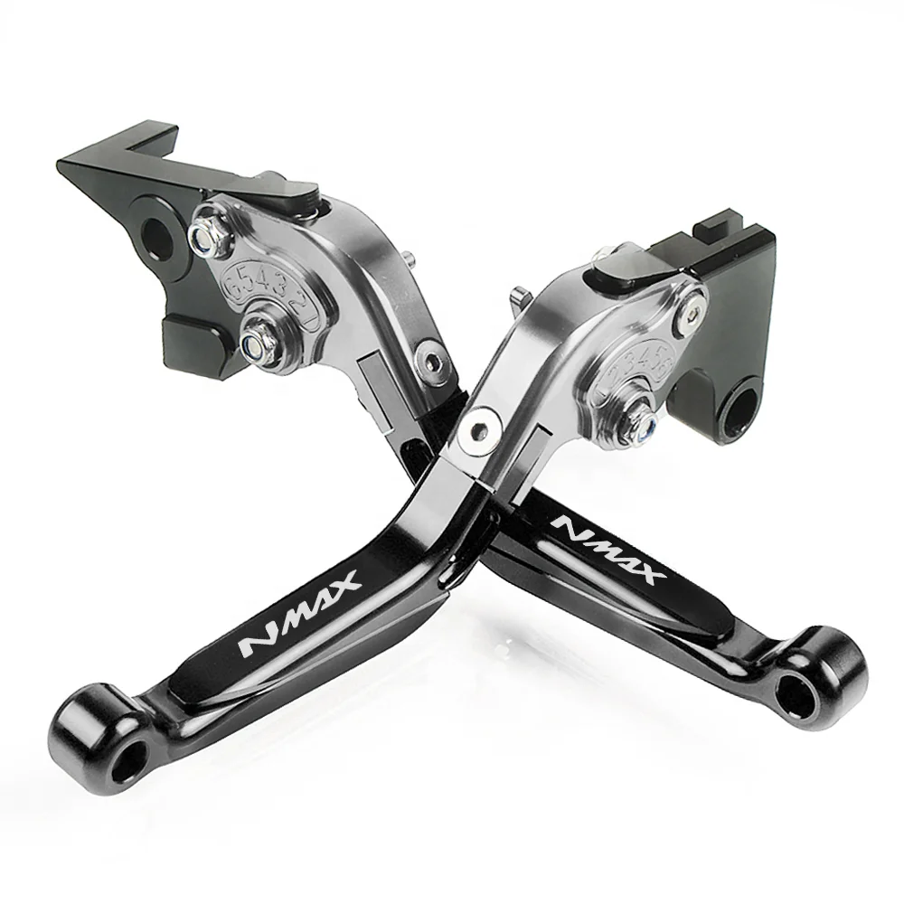 For YAMAHA NMAX 155 NMAX155 NMAX 125 NMAX 150 N-MAX 125 155 Scooter Accessories Folding Extendable Left Right Brake Levers