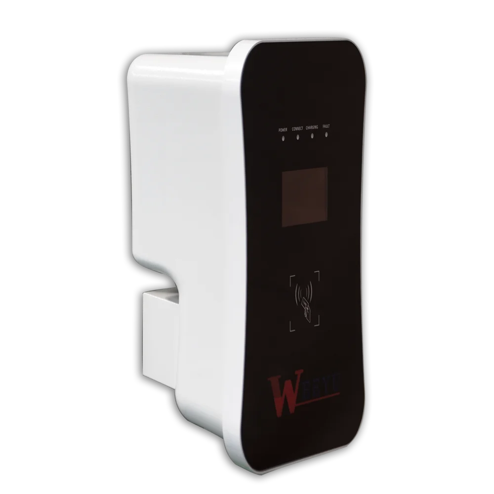 IP54 Type2 Wallbox 16a 32a безопасная EV зарядная станция электромобиля с разъемом
