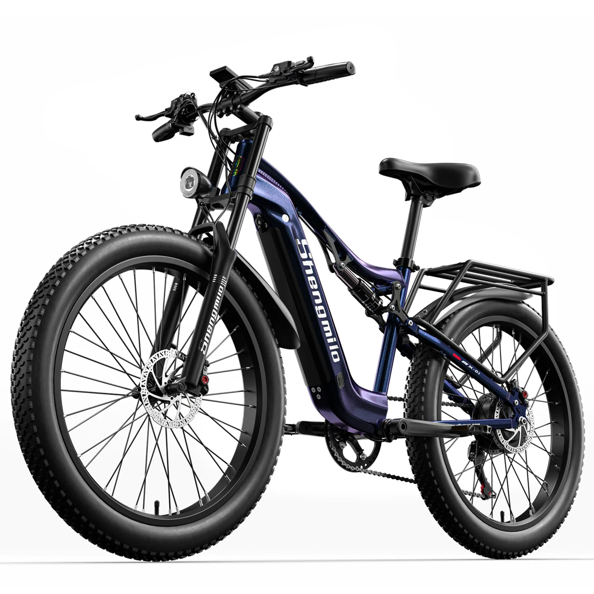SHENGMILO MX03 FULL SUSPENSION E-BIKE 48V 17.5AH 90KM electric bike