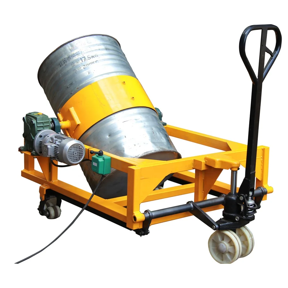 TY400A TY400B oil drum mixer  hydraulic drum carrier  hydraulic drum mover