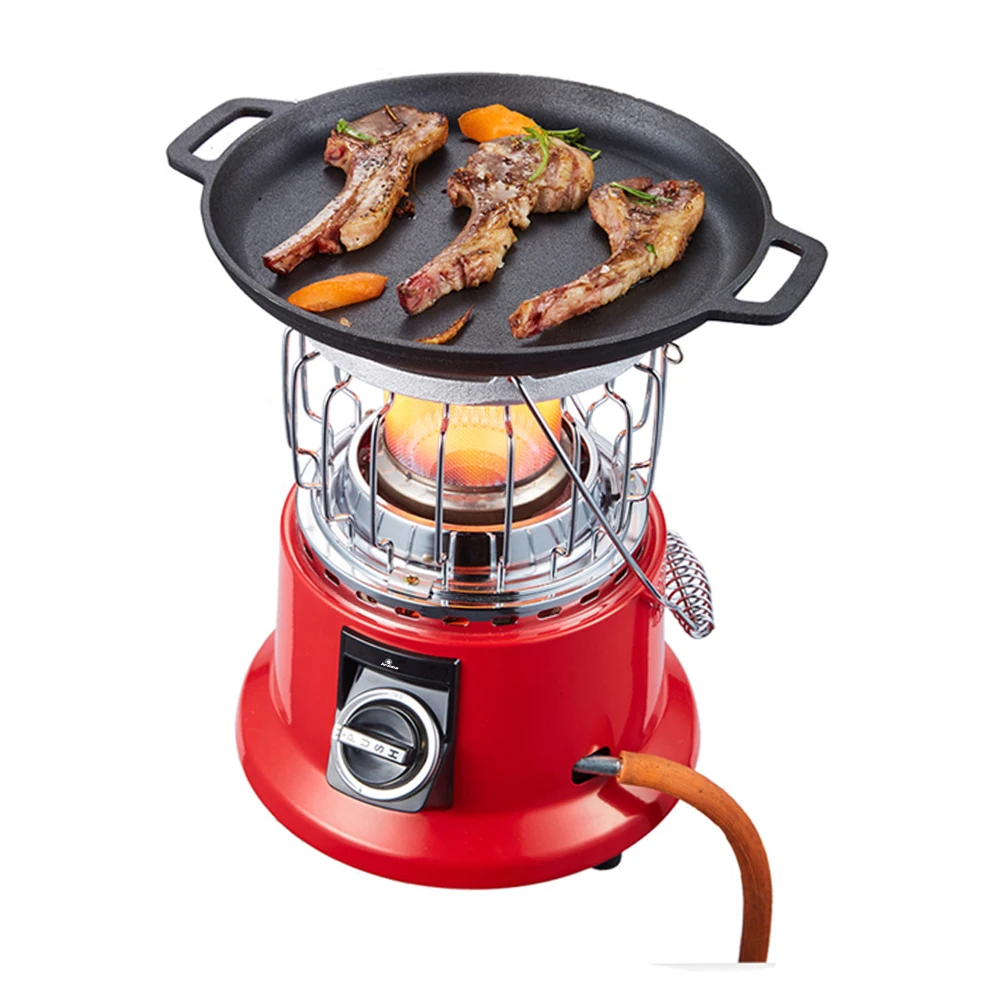 Factory excellent design Small portable 2 in 1 gas room heaters Butane Gas Heater Indoor Restaurant LPG