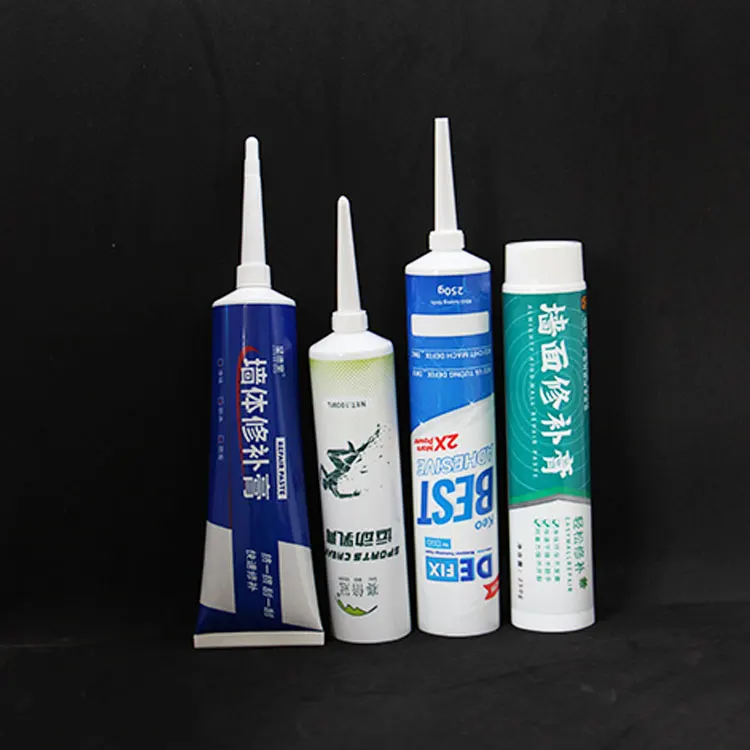 Custom PE super long nozzle 50ml 60ml 120ml 150ml plastic squeeze tube plastic tubes for motor lubricating oil industrial use ge