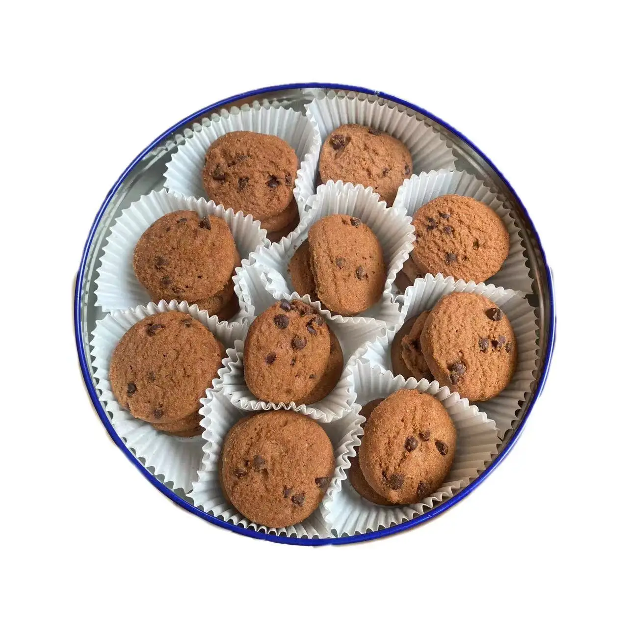 150 г оптом Шоколадные Чипсы печенье в банки