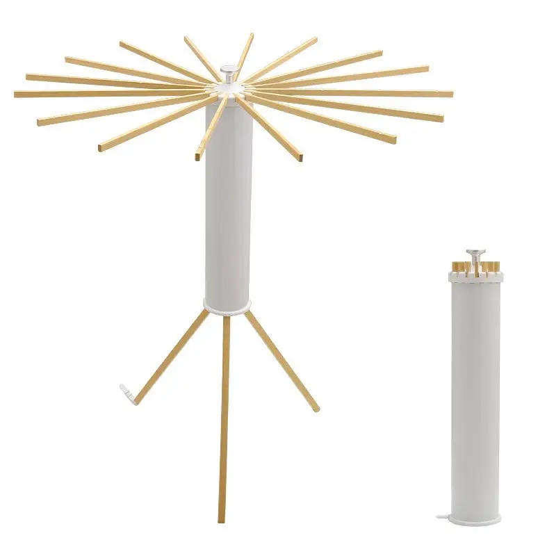 Cheap Price Octopus Solid Wood Cloth Dryer Stand Collapsible Laundry Hanging Rack, Portable Foldable Tripod Clothes Drying Rack