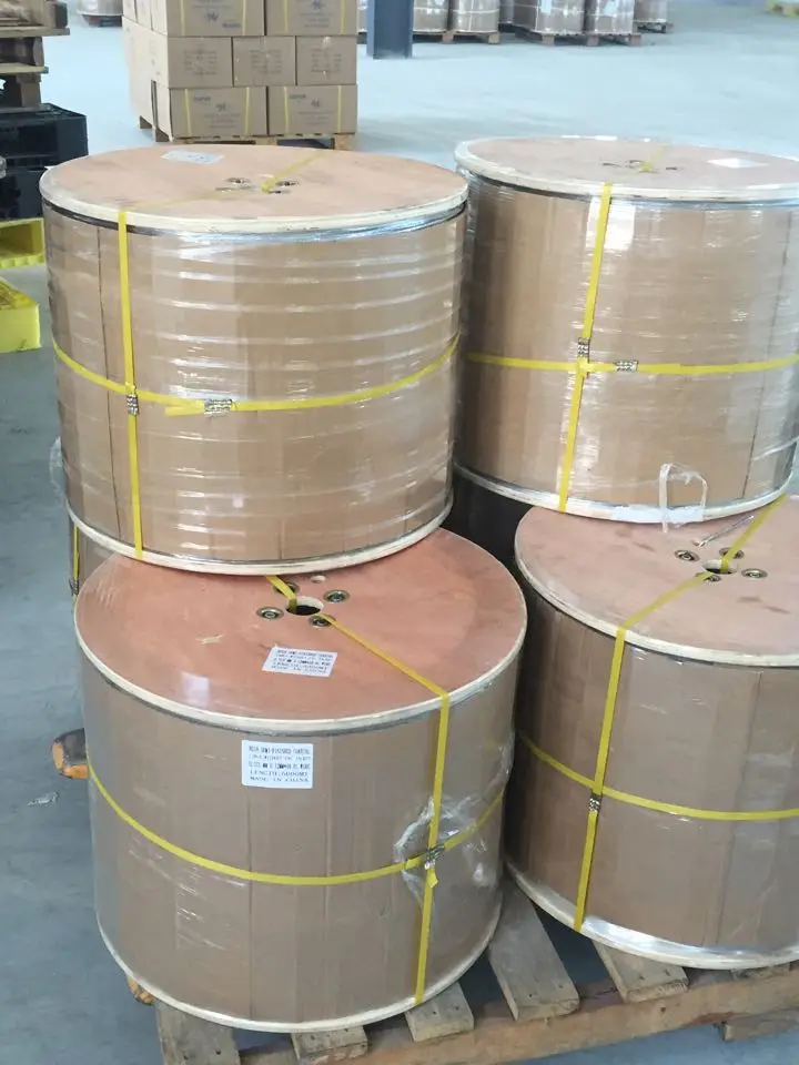  Продажа в Индию низкая цена Rg6 CCS полуготовый коаксиальный кабель из