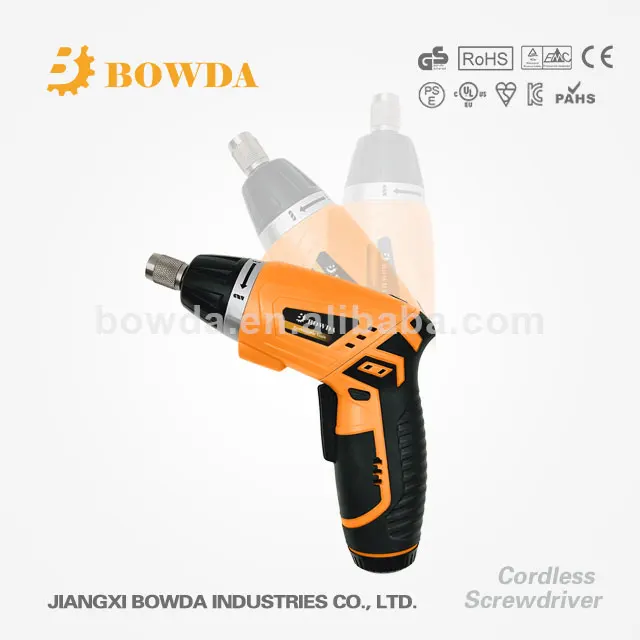 
3.6v DC Motor Torque Rechargeable Li-ion Battery Cordless Screwdriver 