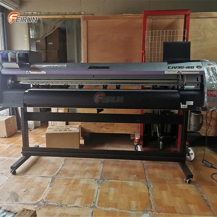 Вторая рука CJV30-160 MIMAKI с печатающей головкой DX5 Печатающая машина для печати и резки
