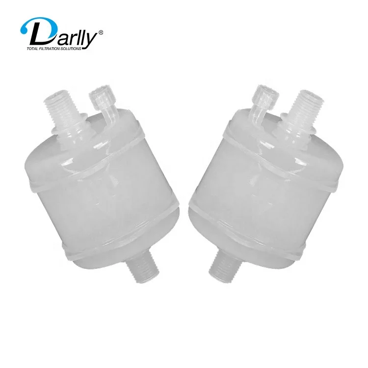 Darlly Disposable Capsule Filters Water Filtration PP Material Disposable Injection Inkjet Ink Filter PP Capsule Cartridges