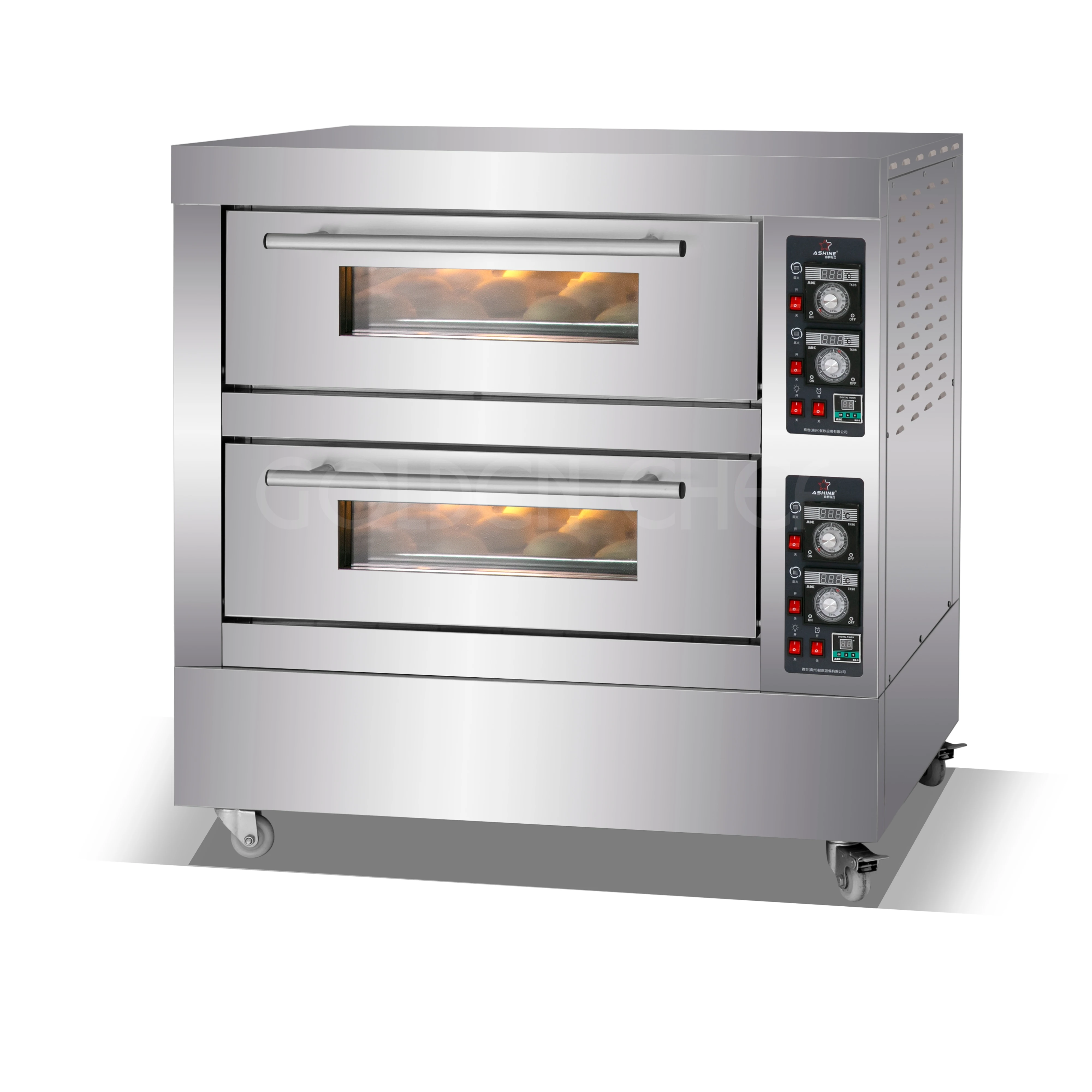Лучший столешница Golden Chef портативная электрическая духовка настольная для пиццы торта выпечки обжарки